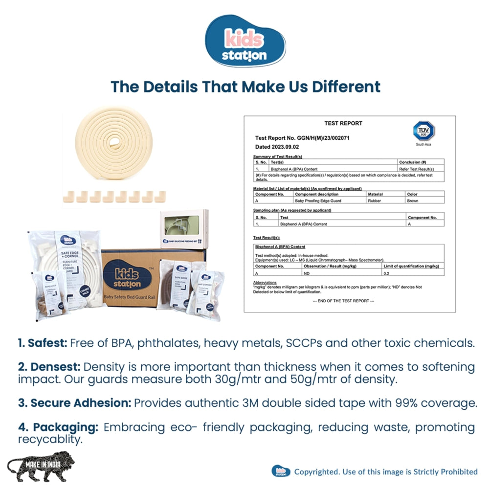 Baby Proofing L- Shape Edge & Corner Protector Set