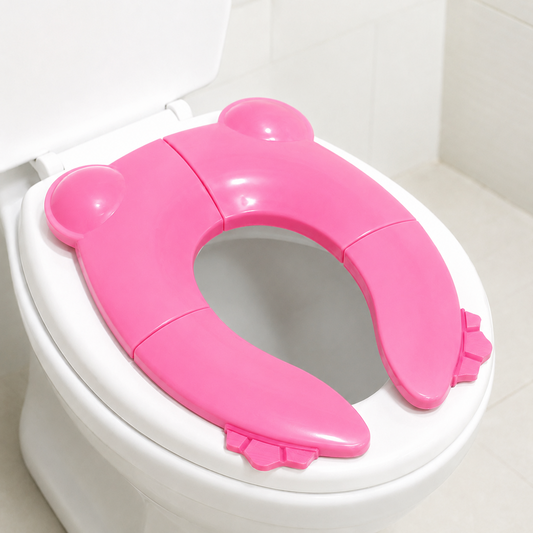Foldable Frog-Shaped Potty Seat for Babies