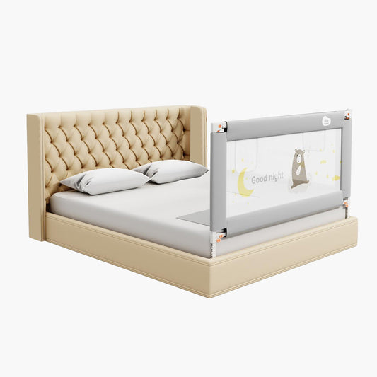 1-Side Foldable Old Model Baby Bed Rail Guard
