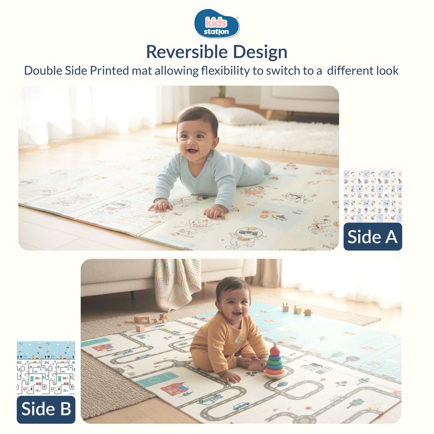 Cozy Baby Play Mats (150cm x 200cm x 1.0cm)