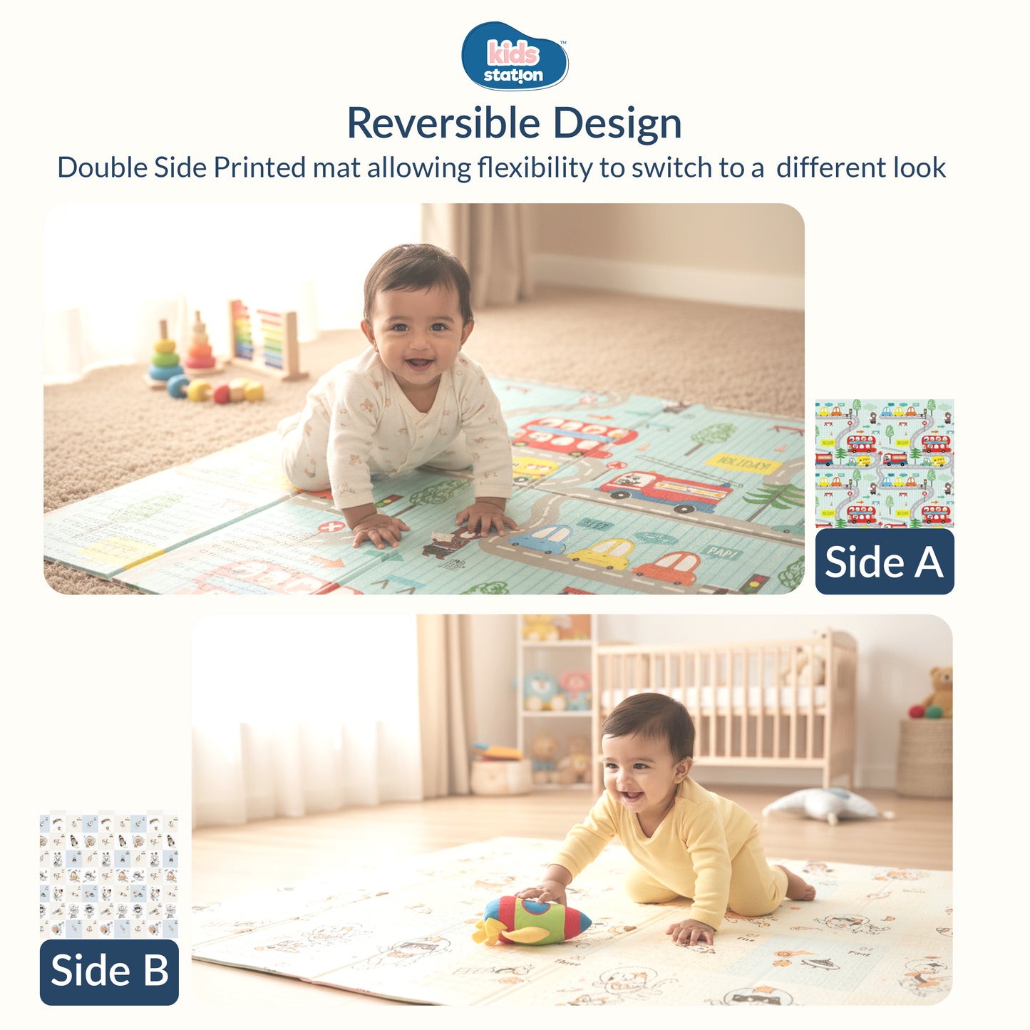 Snuggle Baby Play Mats (150cm x 200cm x 0.8cm)