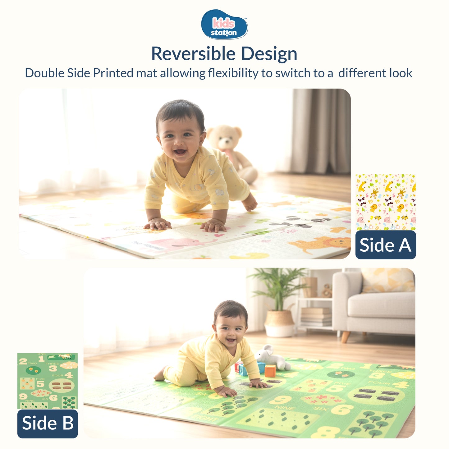 Snuggle Baby Play Mats (150cm x 200cm x 0.8cm)