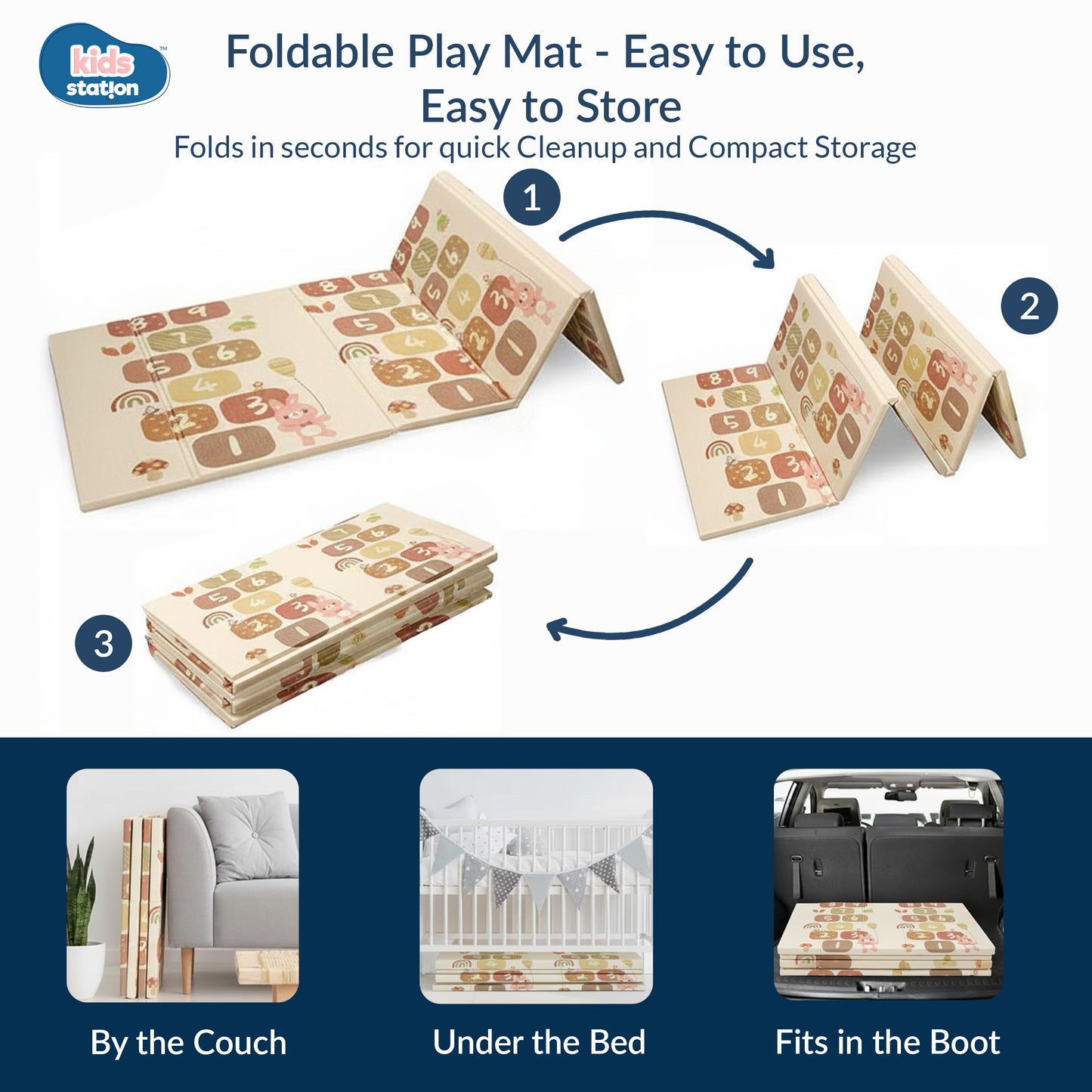 Snuggle Baby Play Mats (150cm x 200cm x 0.8cm)