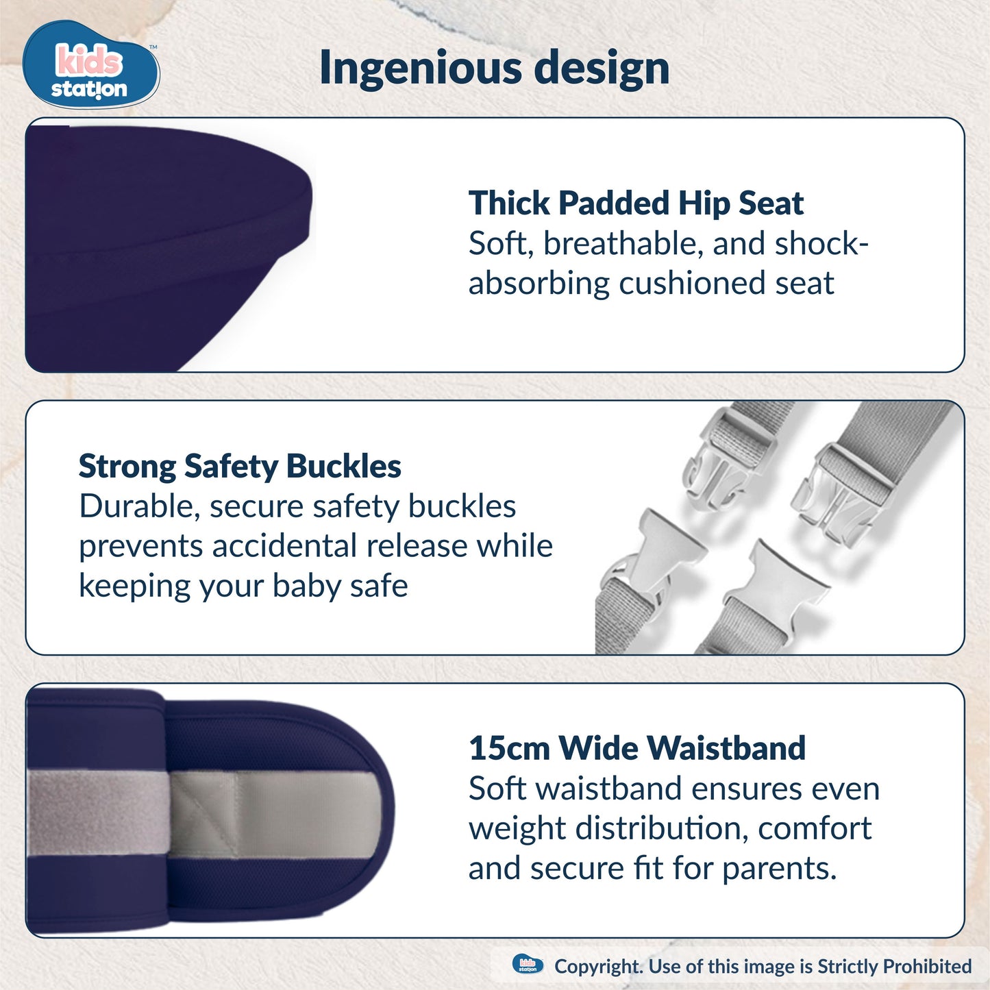 Happy Strap Ergonomic Baby Carrier