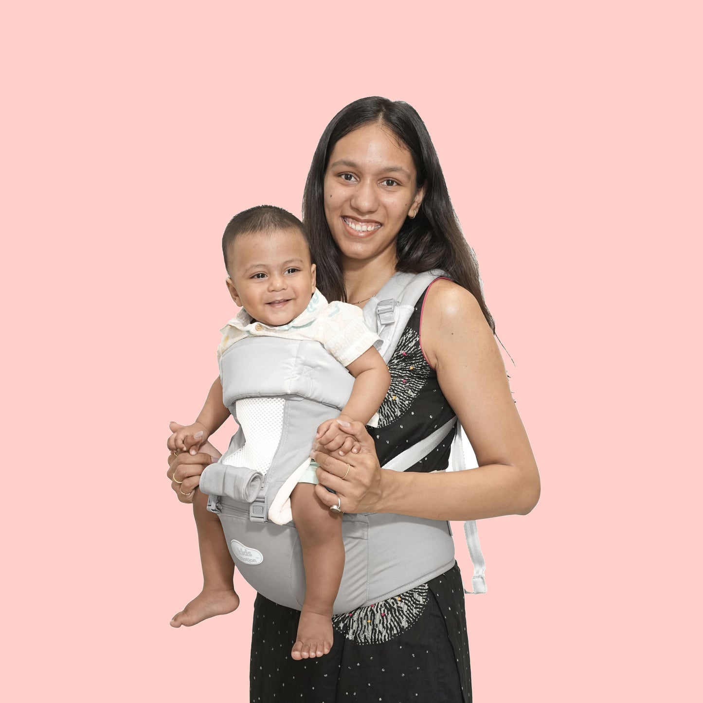 All-in-One Baby Carrier with Hip Seat
