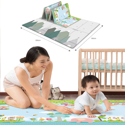 Foldable Baby Play Mats (180cm x 200cm x 1.0cm)