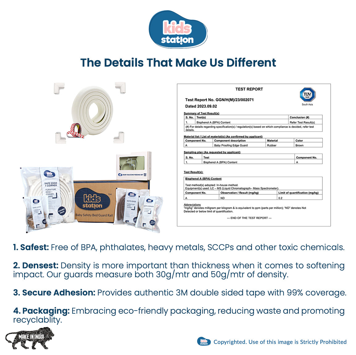 Baby Proofing L- Shape Edge & Corner Protector Set