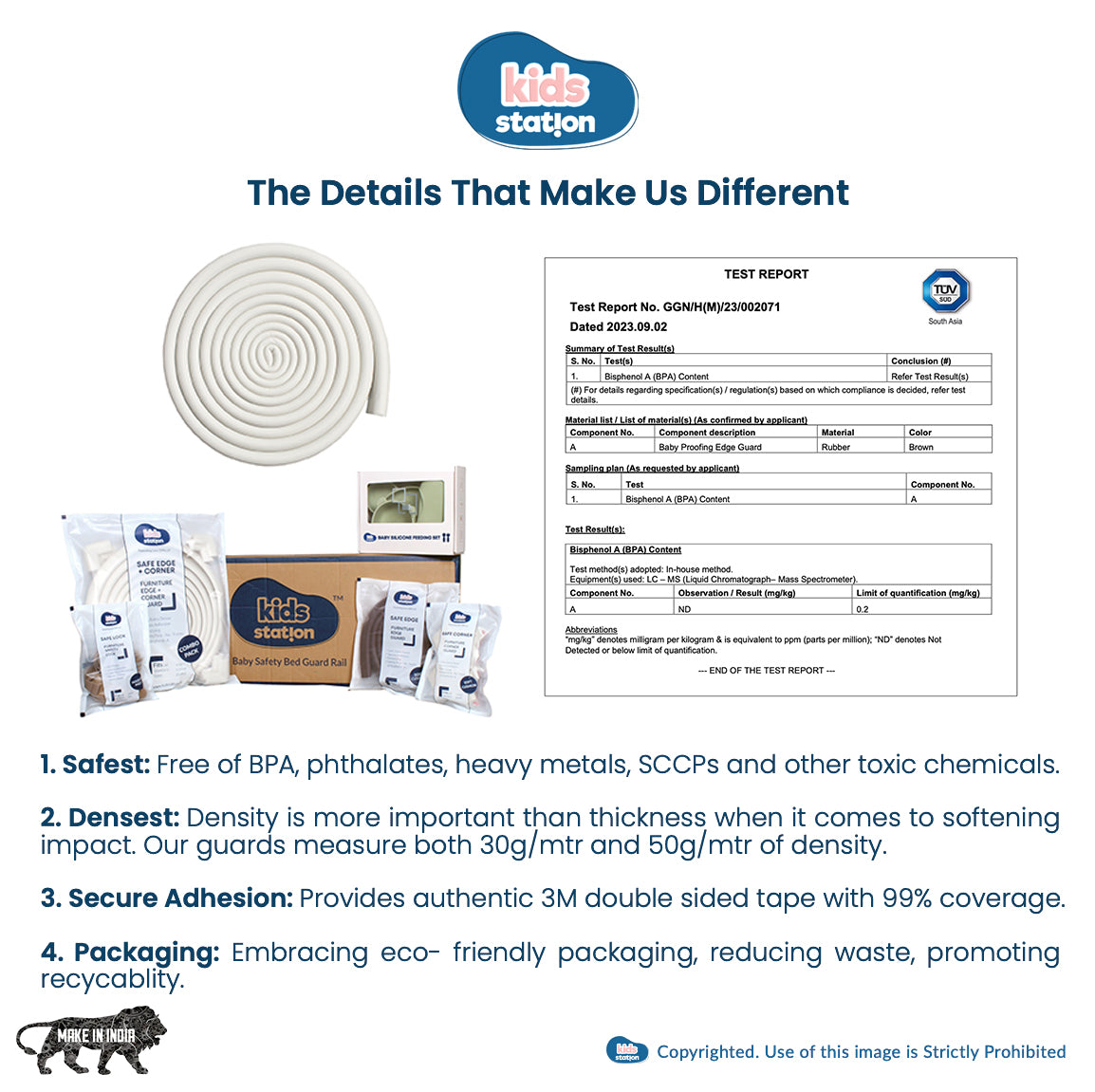 U Shaped Cushion Edge Guard for Glass Furniture for Baby Safety