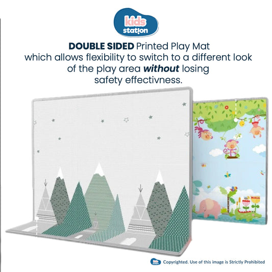 Foldable Baby Play Mats (180cm x 200cm x 1.0cm)