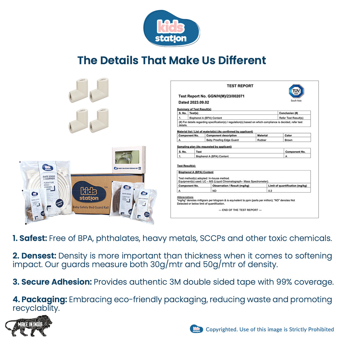 U-Shape Corner Protector for Furniture – Baby Safety Guard