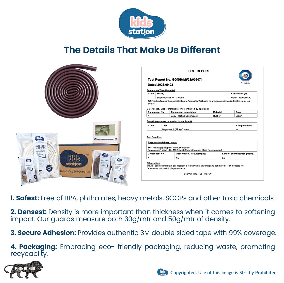 U Shaped Cushion Edge Guard for Glass Furniture for Baby Safety