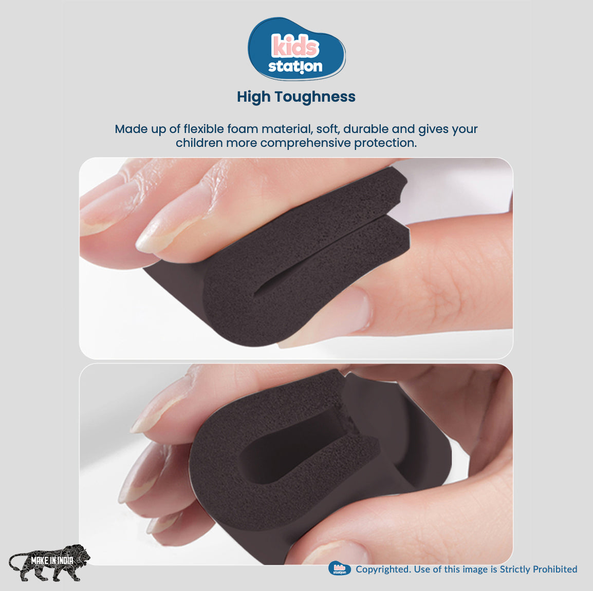 U-Shape Corner Protector for Furniture – Baby Safety Guard