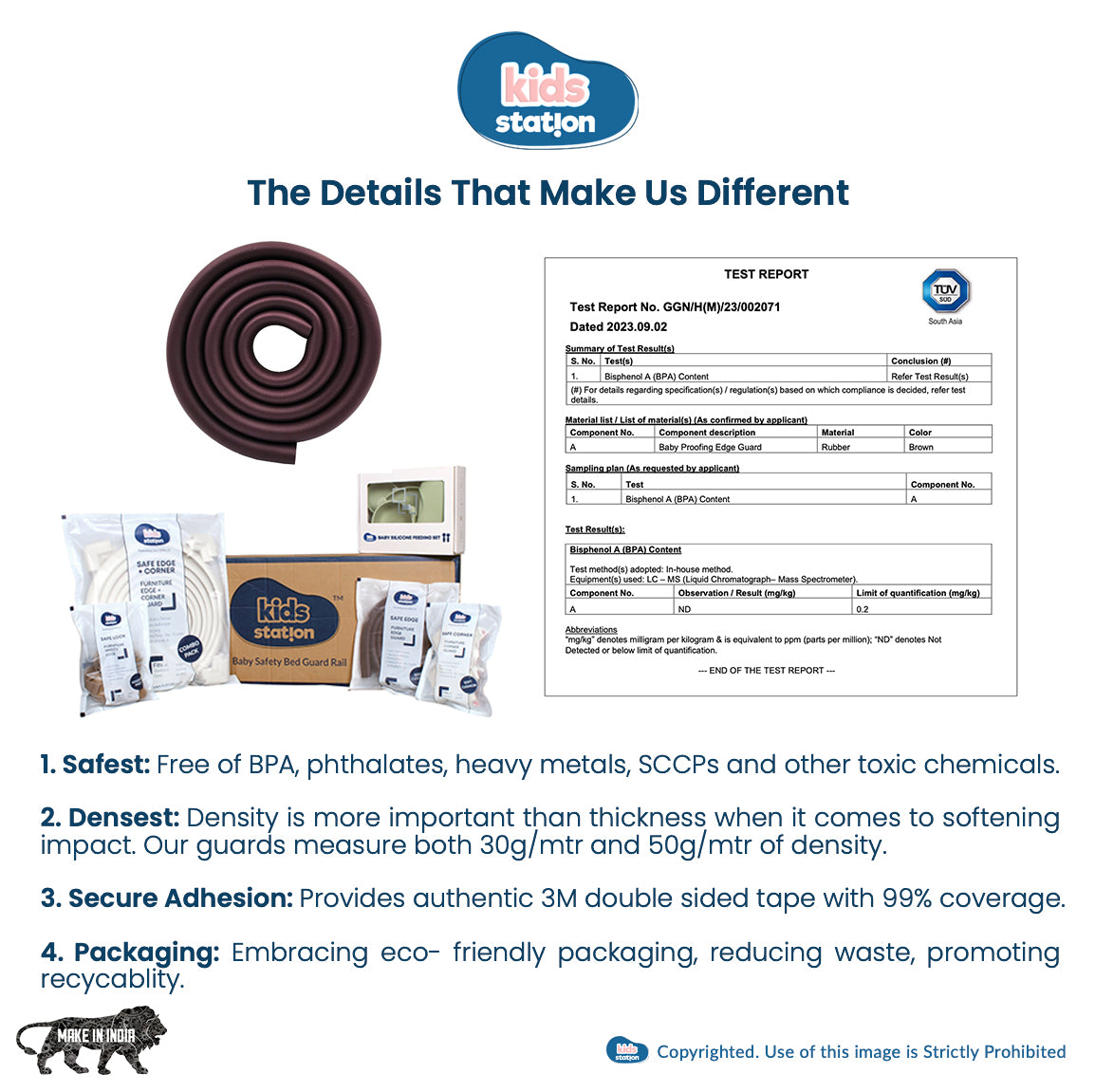 U Shaped Cushion Edge Guard for Glass Furniture for Baby Safety