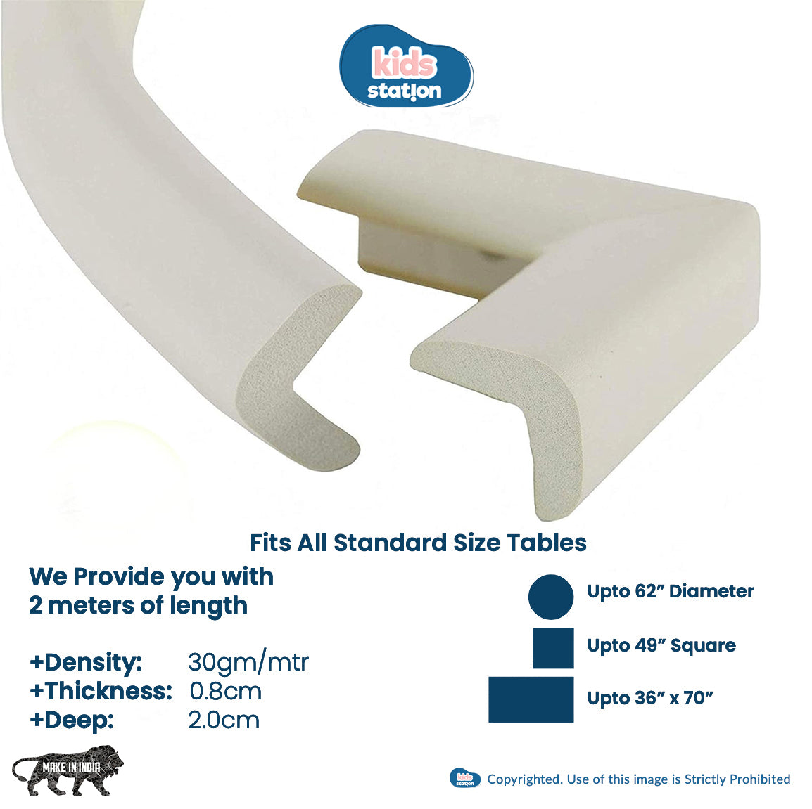 Baby Proofing L- Shape Edge & Corner Protector Set