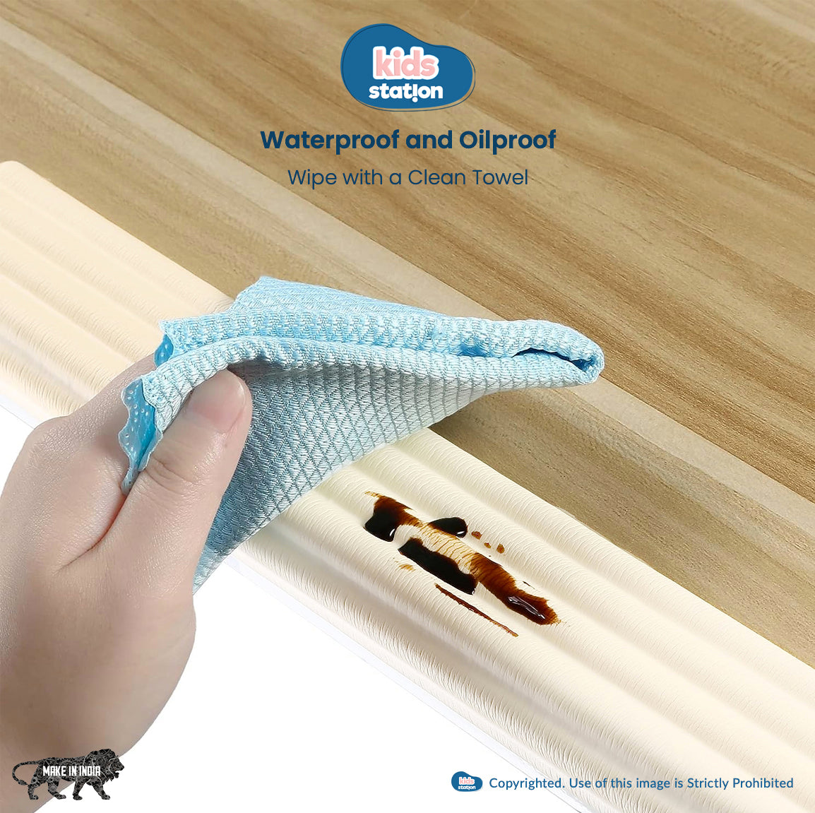 Non-Toxic W Shape Baby Safety Edge Protector for Furniture