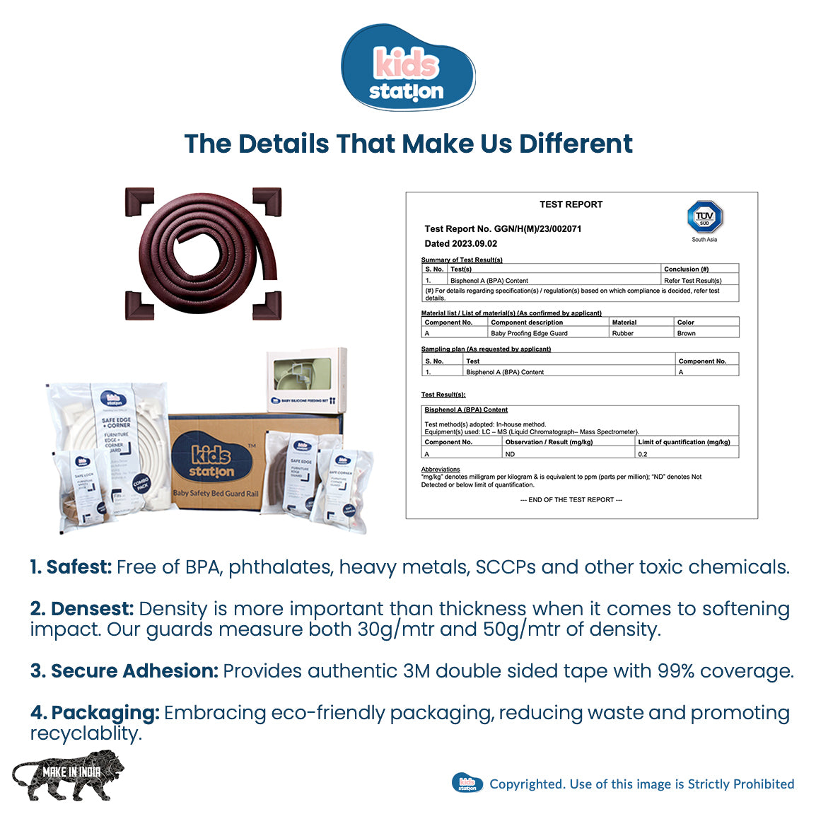 Baby Proofing L- Shape Edge & Corner Protector Set