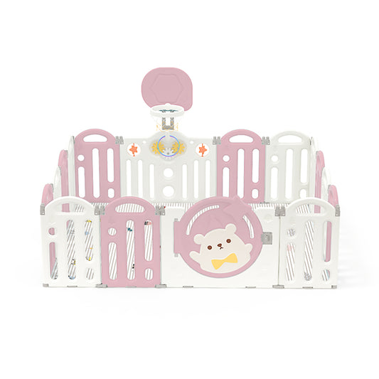 Bear Indoor and Outdoor Activity Play Yard