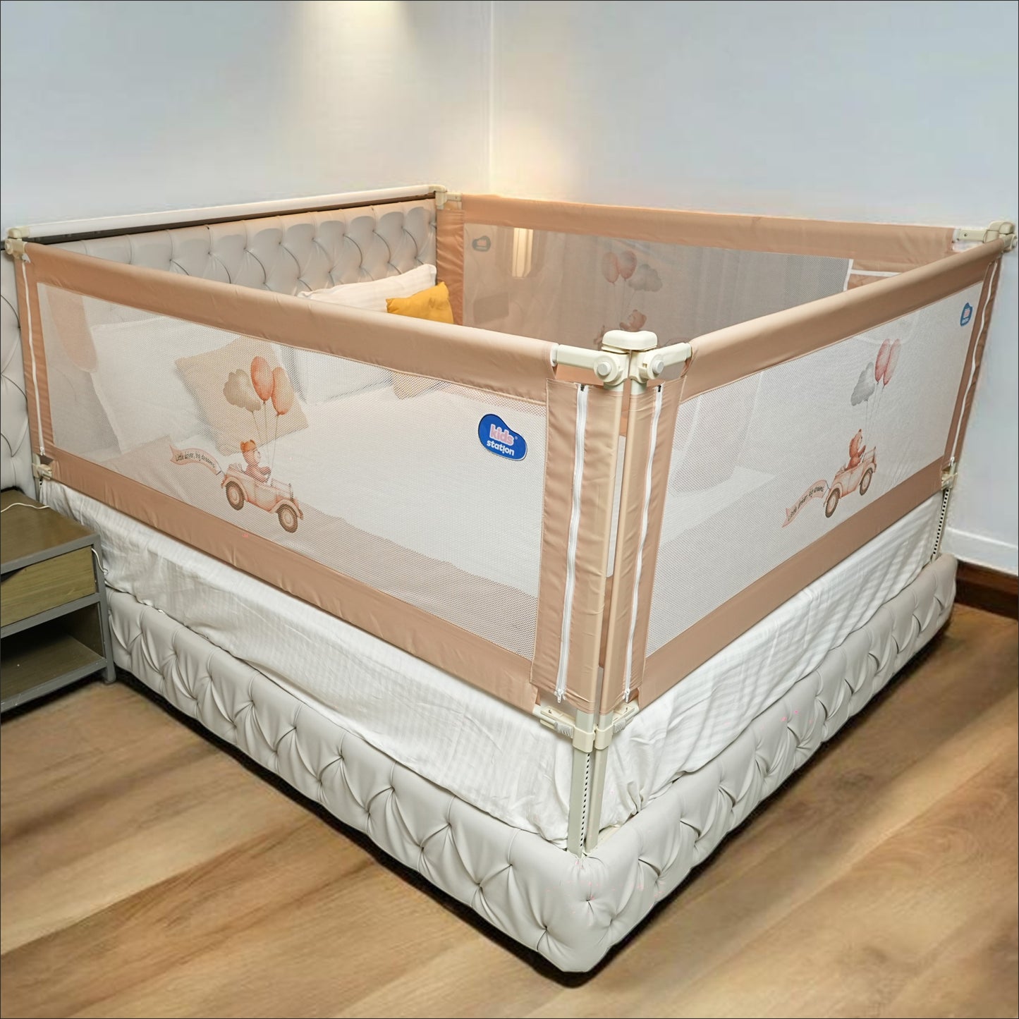 3-Side PREMIUM Bed Rail for New Model