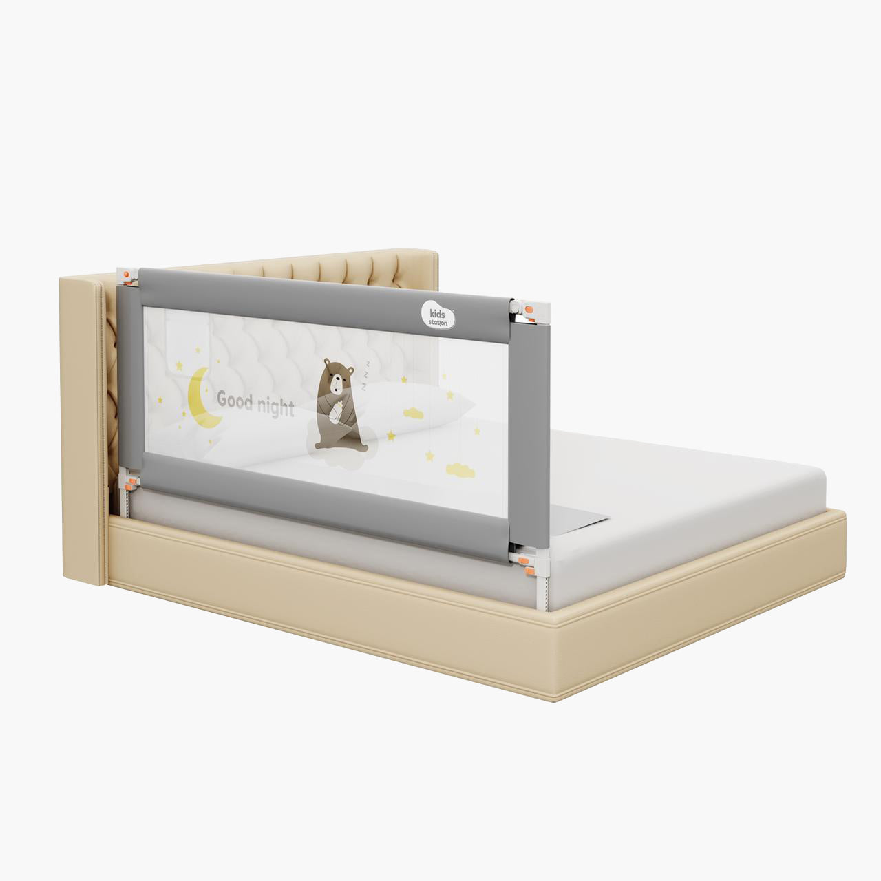 1-Side Foldable Old Model Baby Bed Rail Guard