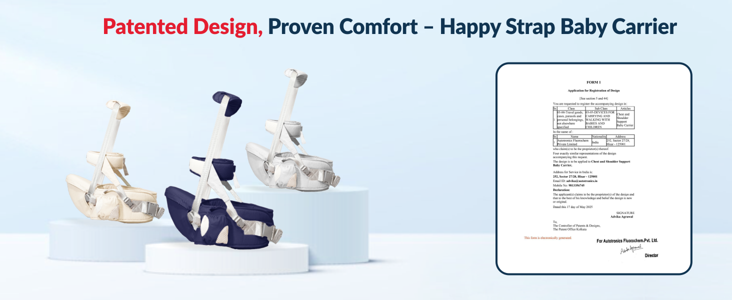 Happy Strap Ergonomic Baby Carrier