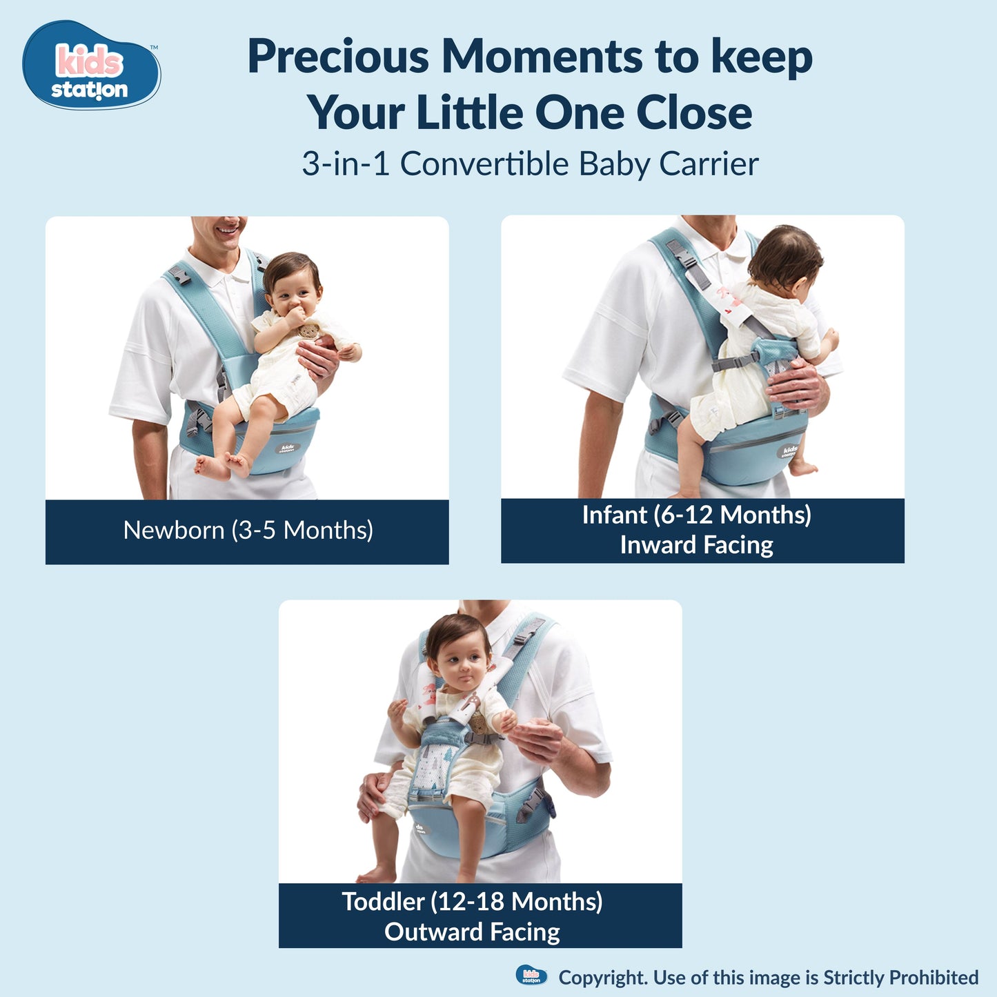 Ergo Baby 4-in-1 Cotton Baby Carrier