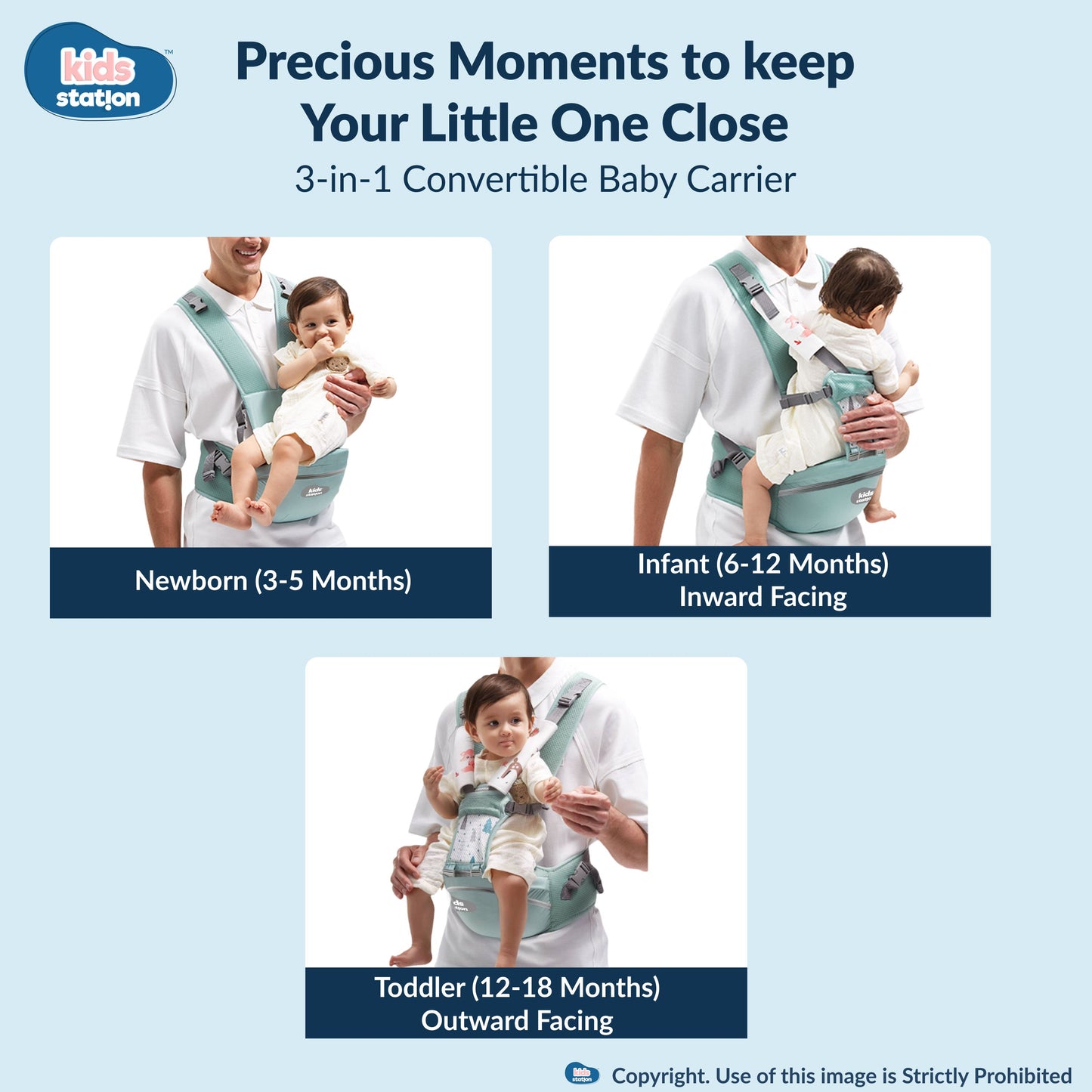 Ergo Baby 4-in-1 Cotton Baby Carrier