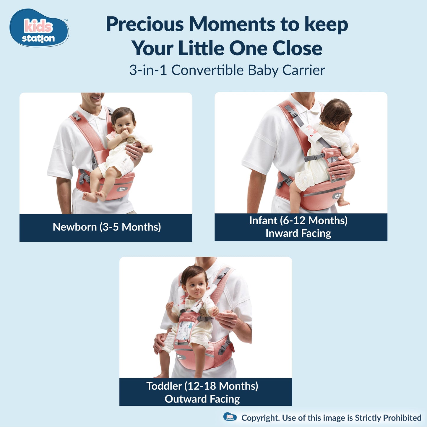 Ergo Baby 4-in-1 Cotton Baby Carrier