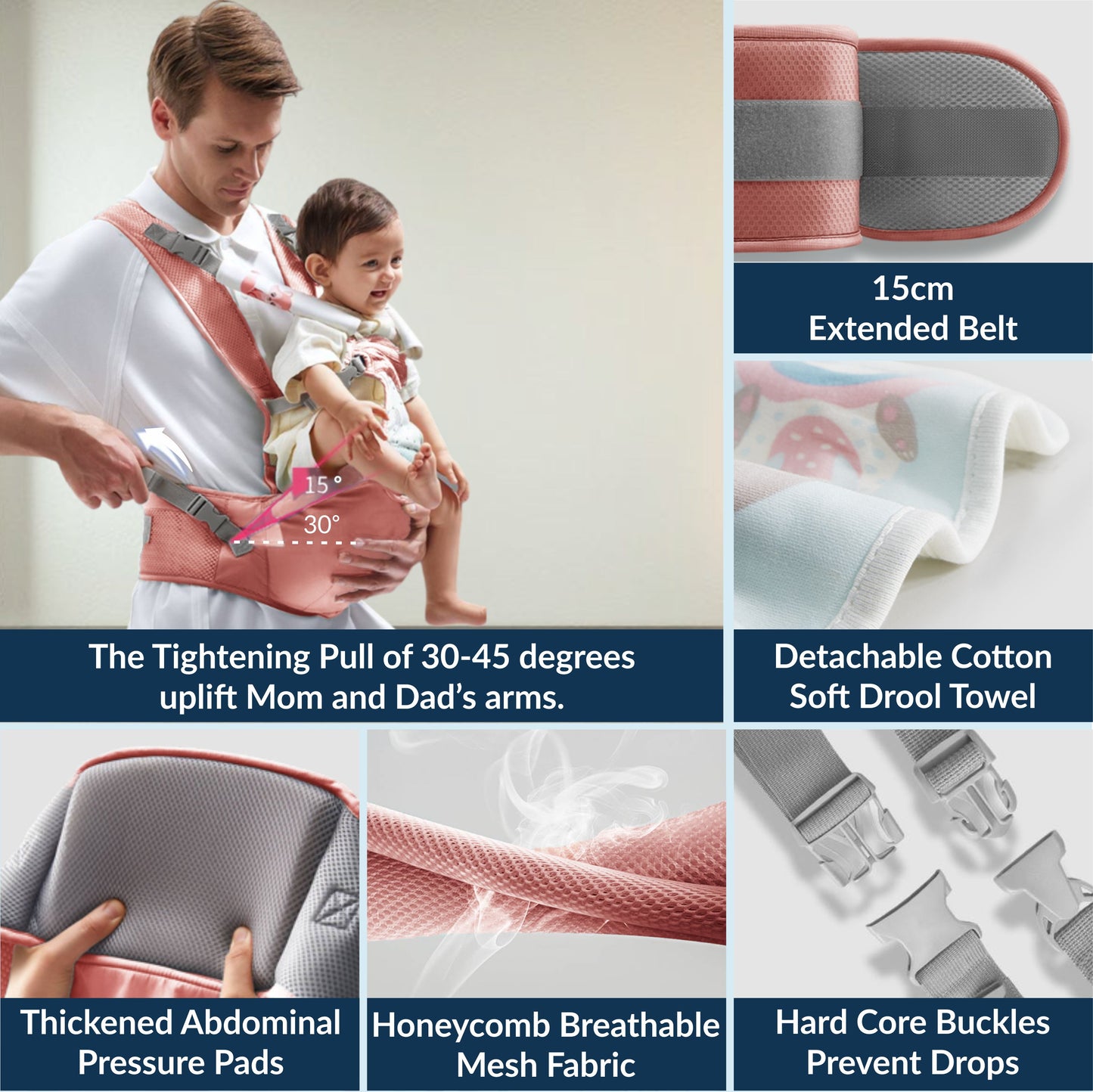 Ergo Baby 4-in-1 Cotton Baby Carrier