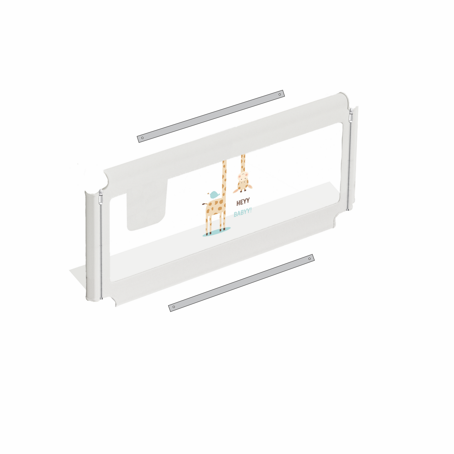 PREMIUM Bed Rail Guard Size Change Parts Kit