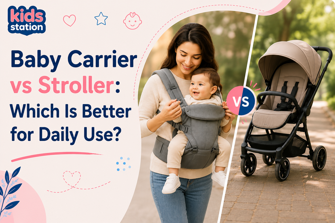 Baby Carrier vs Stroller: Which Is Better for Daily Use?