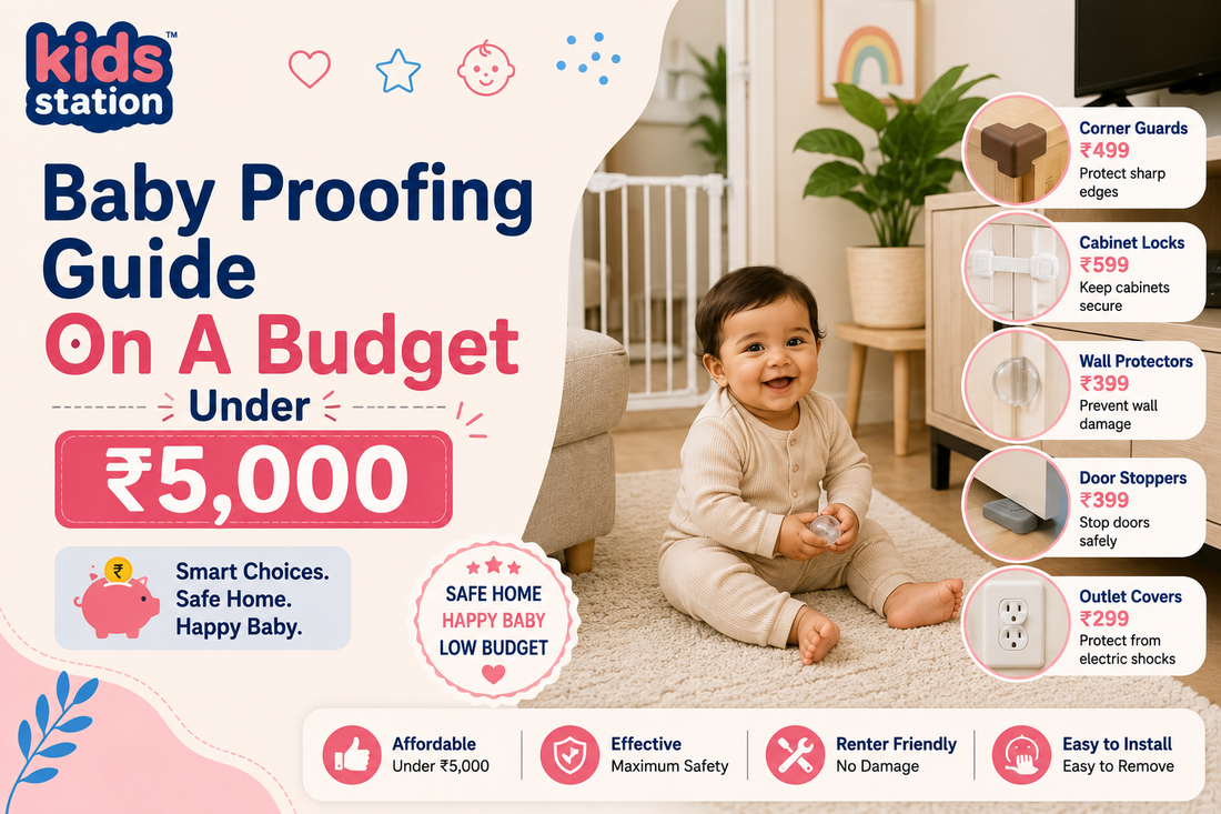 Baby Proofing Guide On A Budget Under ₹5,000