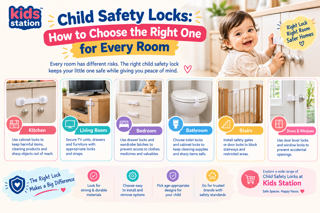 Child Safety Locks: How to Choose the Right One for Every Room