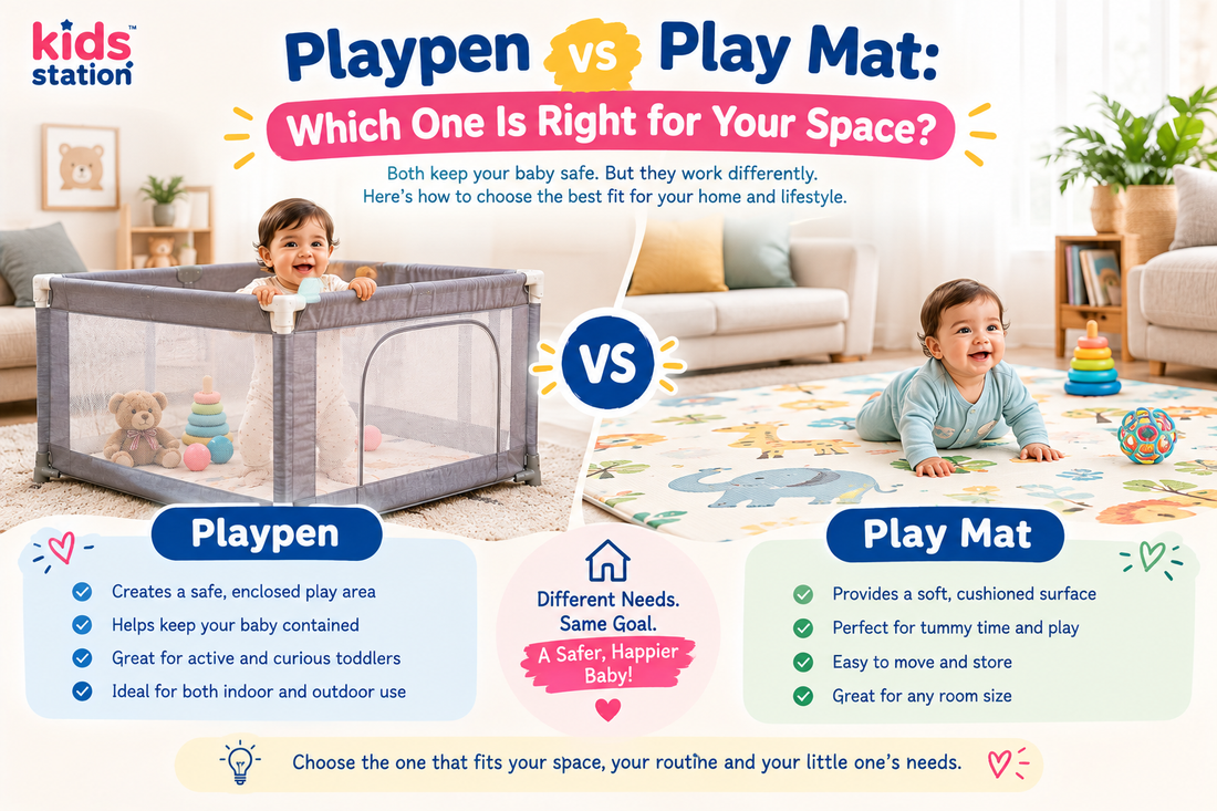 Playpen vs Play Mat: Which One Is Right for Your Space?