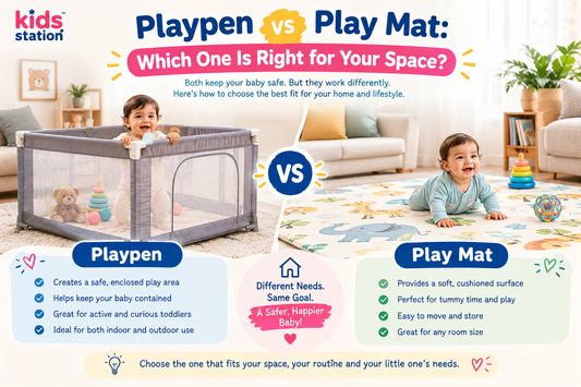 Playpen vs Play Mat: Which One Is Right for Your Space?