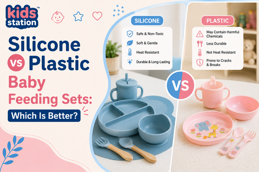 Silicone vs Plastic Baby Feeding Sets: Which Is Better?