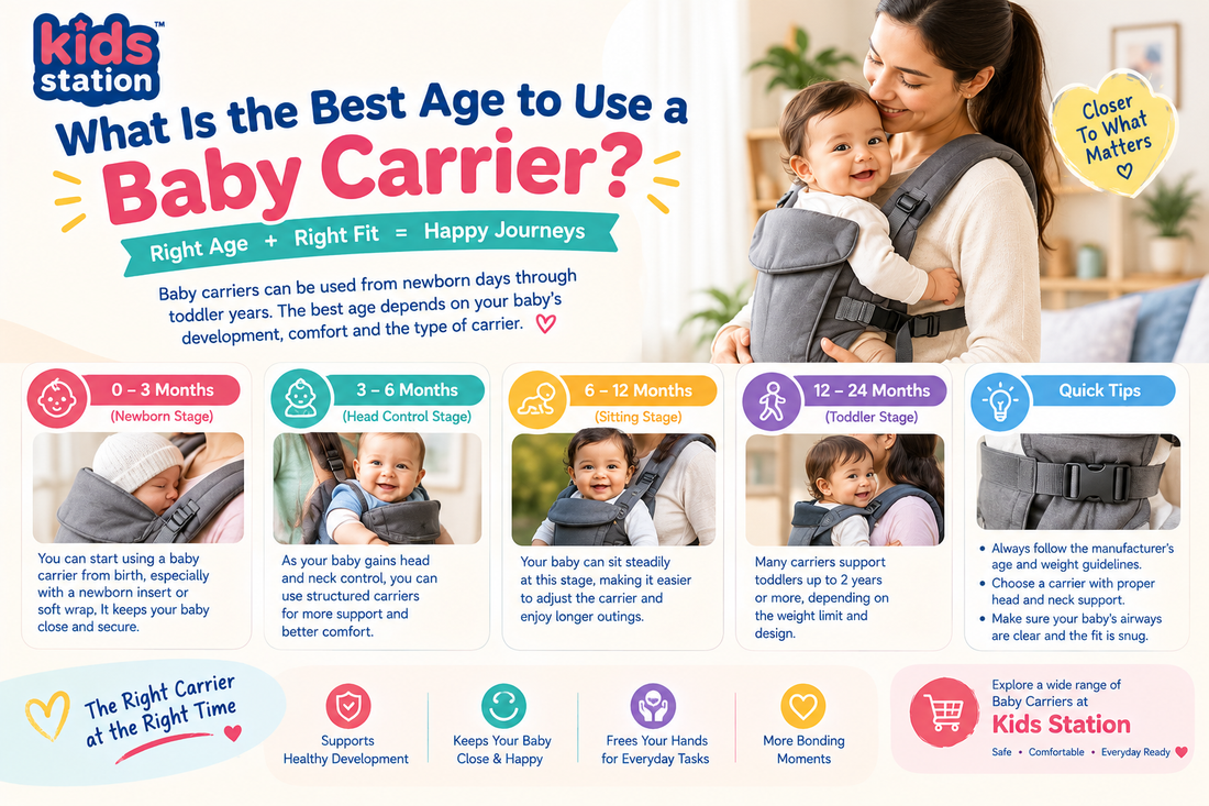 What Is the Best Age to Use a Baby Carrier?