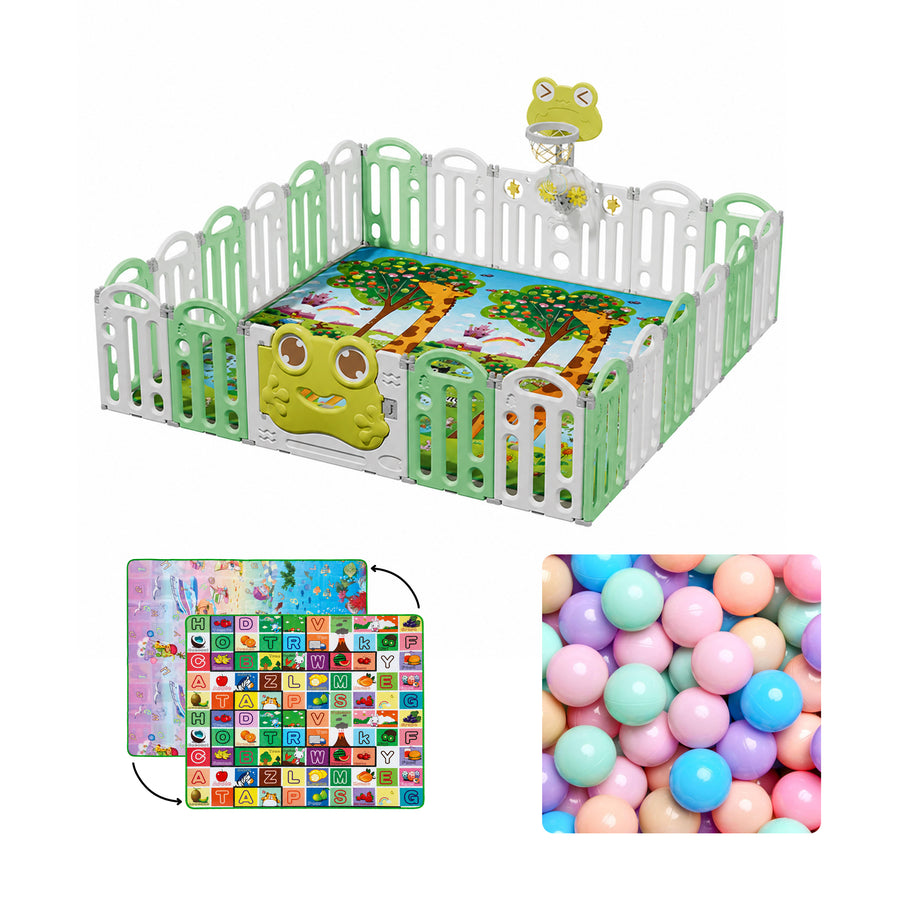Frog Baby Playard – Safe Play Space