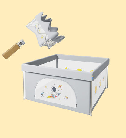 Baby Foldable Playpen with Fun Prints