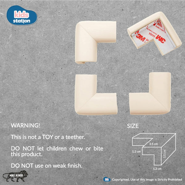 Kids Station Foam Edge & Corner Protector Set – L-Shape