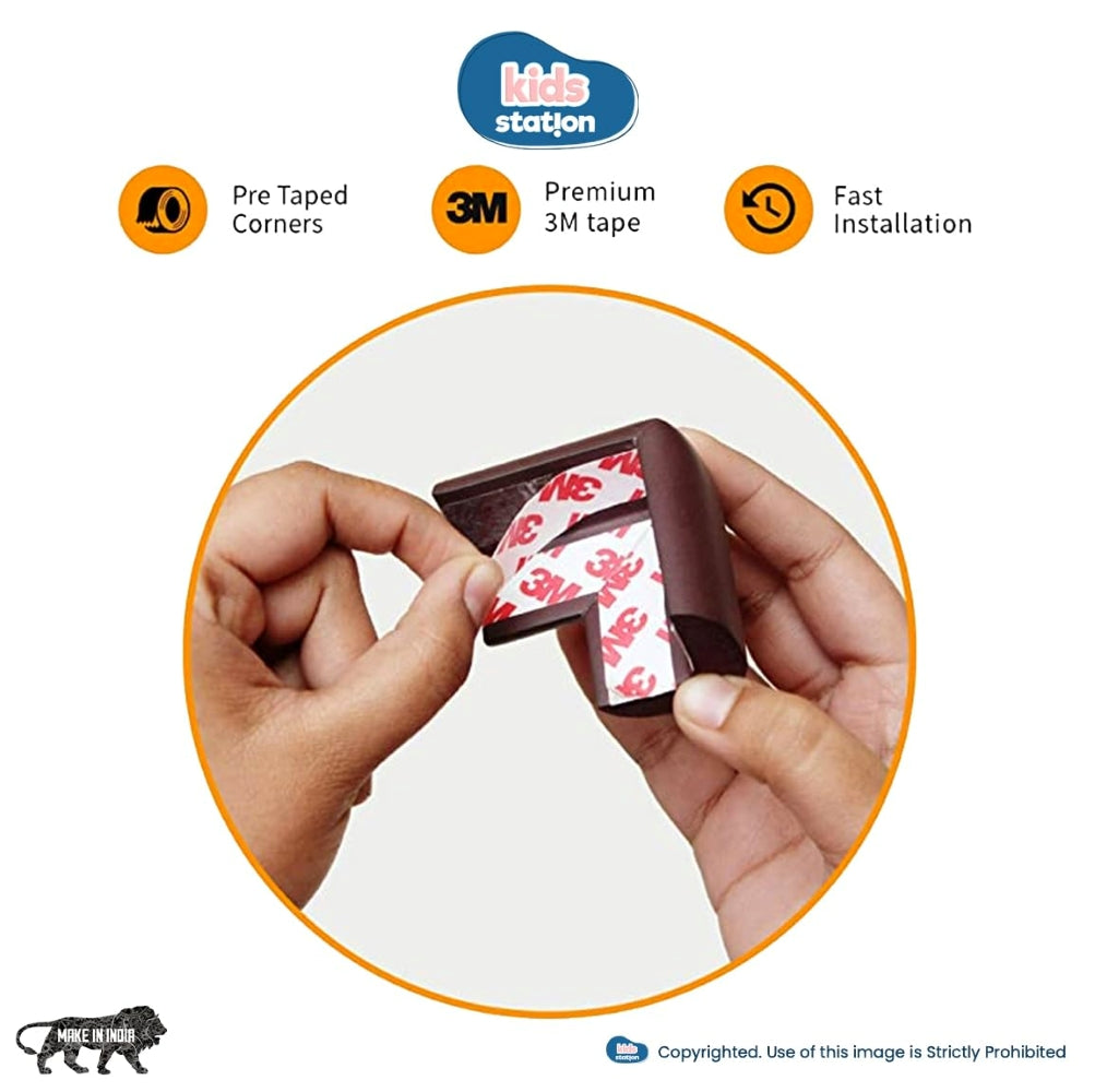 Dense Foam Edge Guard – L-Shape Cushion Strip for Baby Safety