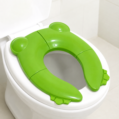 Foldable Frog-Shaped Potty Seat for Babies