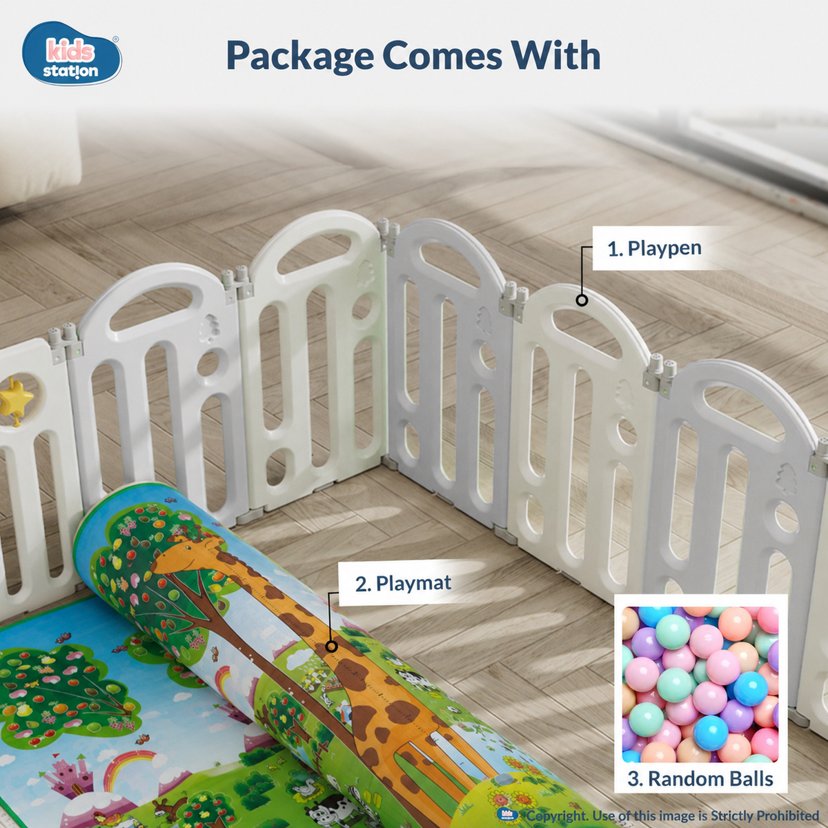 Frog Baby Playard – Safe Play Space