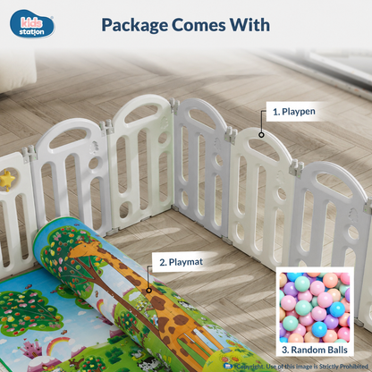 Frog Baby Playard – Safe Play Space