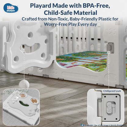 Frog Baby Playard – Safe Play Space