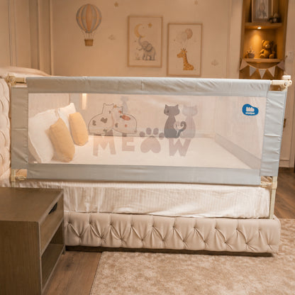 1-Side Foldable New Model Baby Bed Rail Guard