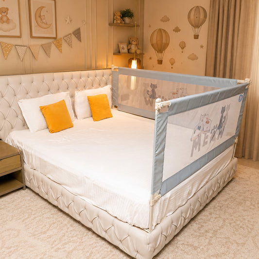 2-Side Foldable New Model Baby Bed Rail Guard