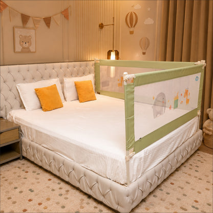 2-Side Foldable New Model Baby Bed Rail Guard