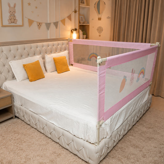 2-Side Foldable New Model Baby Bed Rail Guard