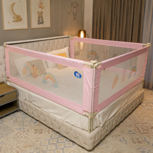3-Side Foldable New Model Baby Bed Rail Guard