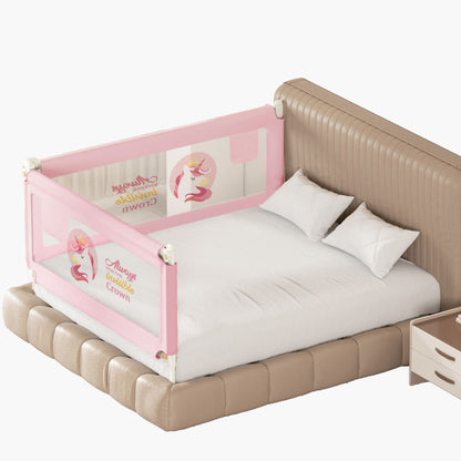 2-Side Foldable New Model Baby Bed Rail Guard